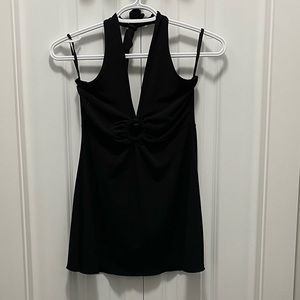 Size small keyhole tank top